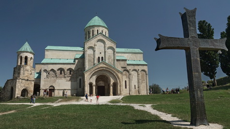 Kathedrale in  Kutaissi.